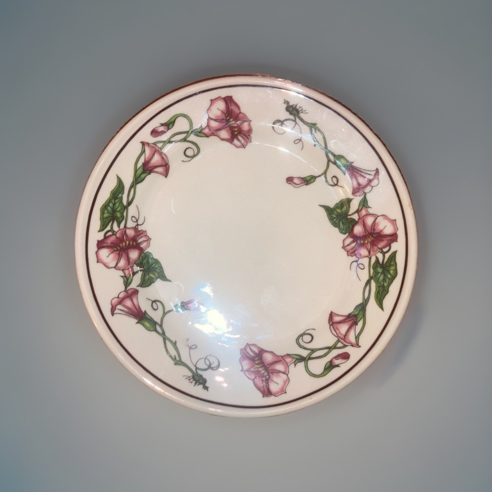 Small Plate by Shenango China Morning Glory‎